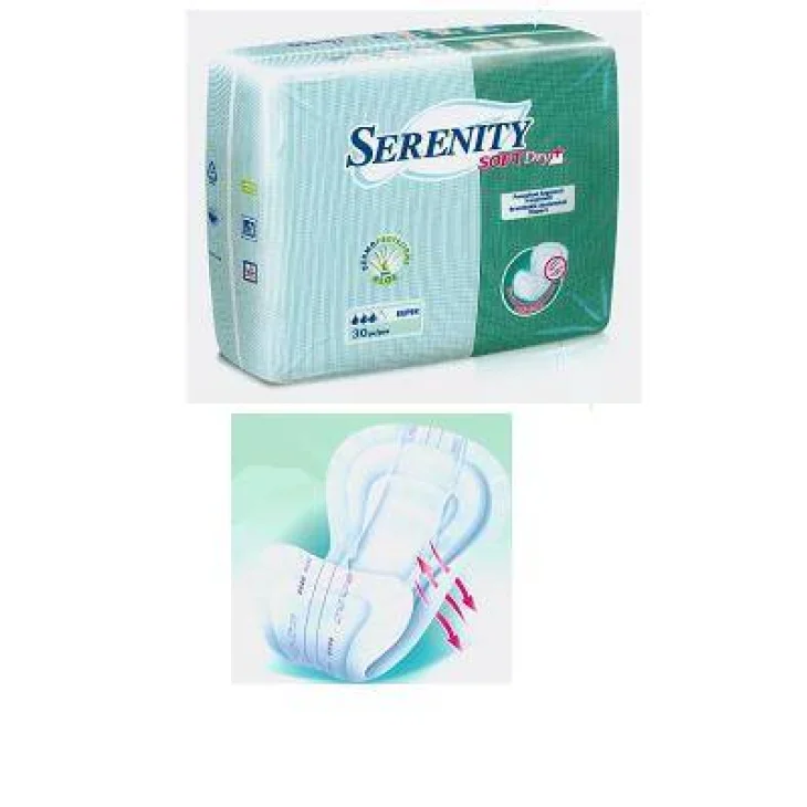 Serenity Pannolone per Incontinenza a Mutandia SoftDry+ Aloe Super Large 30 Pezzi