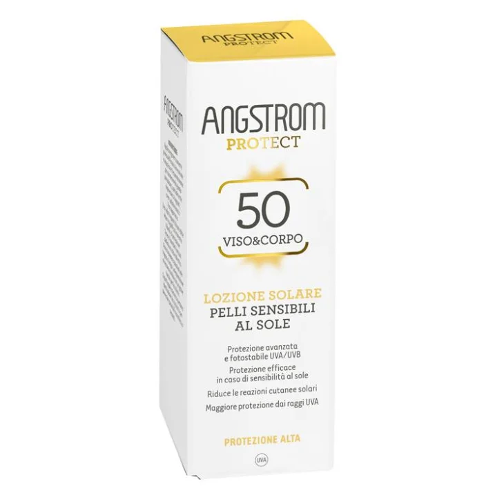 Angstrom Lozione solare per pelli sensibili SPF50 100 ml