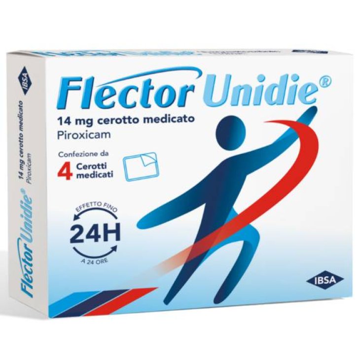Flector Unidie Cerotti Medicati 4 pezzi 14 mg