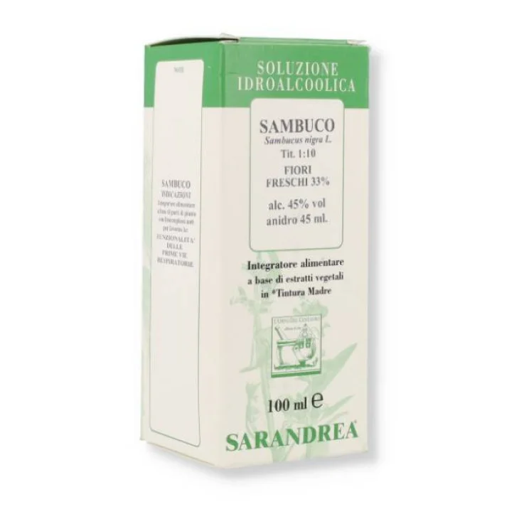 Sarandrea Marco Tintura Madre Fiori di Sambuco 100 ml