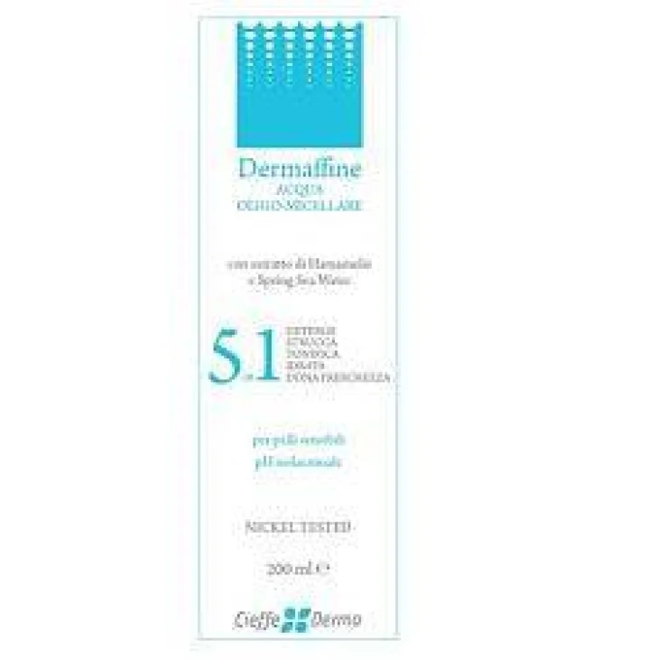 Cieffe Derma Dermaffine Acqua oligomicellare e struccante 200 ml