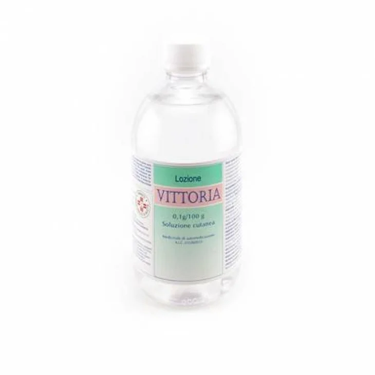 Lozione Vittoria 0,1% Soluzione Cutanea 500 ml