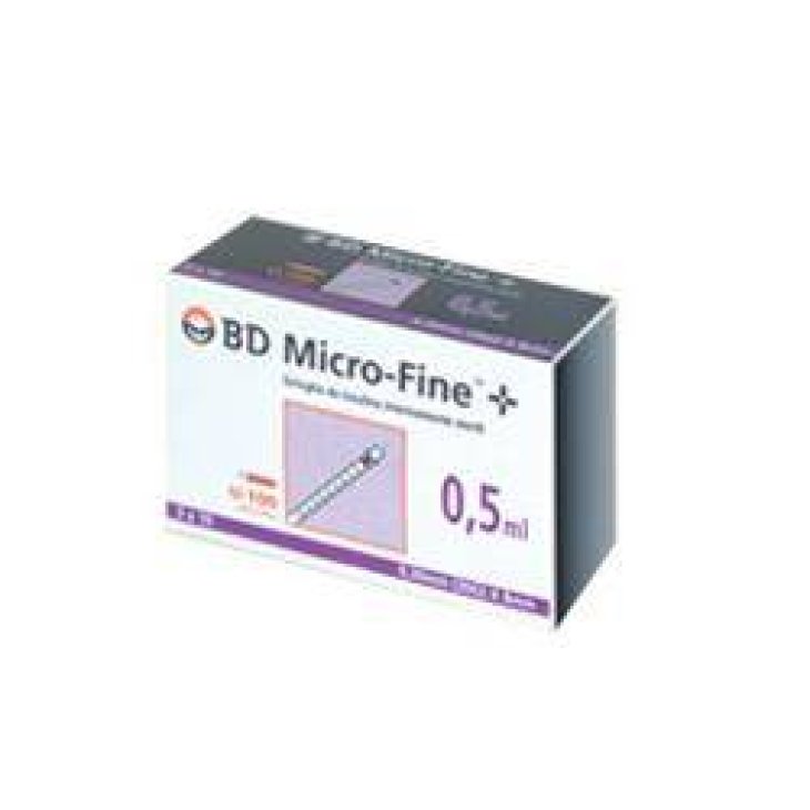 Corman Siringa da insulina 0,5 ML 100 UI Ago Gauge 30 pezzi