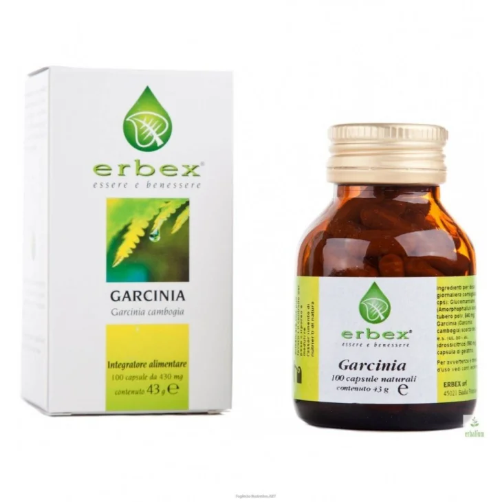 Erbex Garcinia 100 Capsule 430 mg