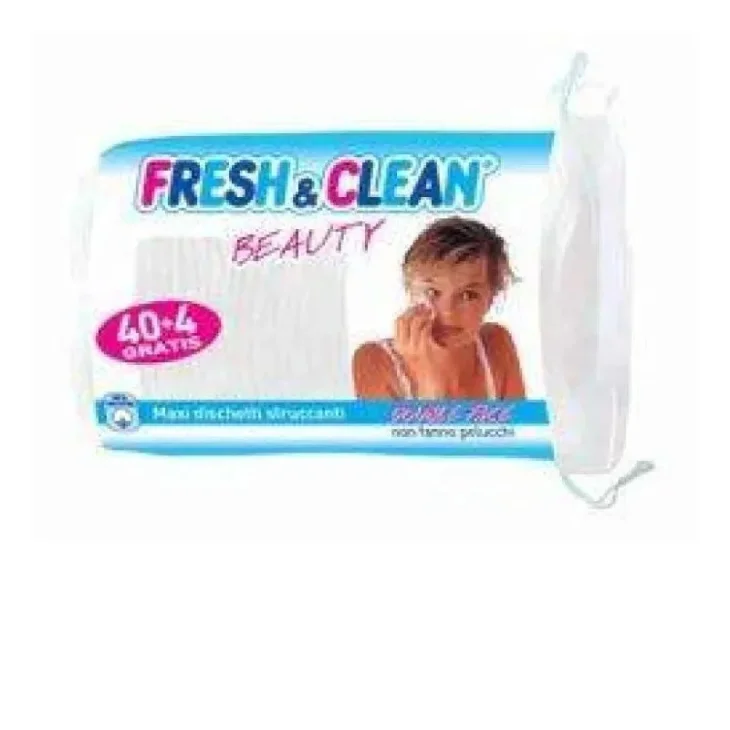 Fresh&Clean Maxi Dischetti Struccanti Double Face per Viso 44 Pezzi
