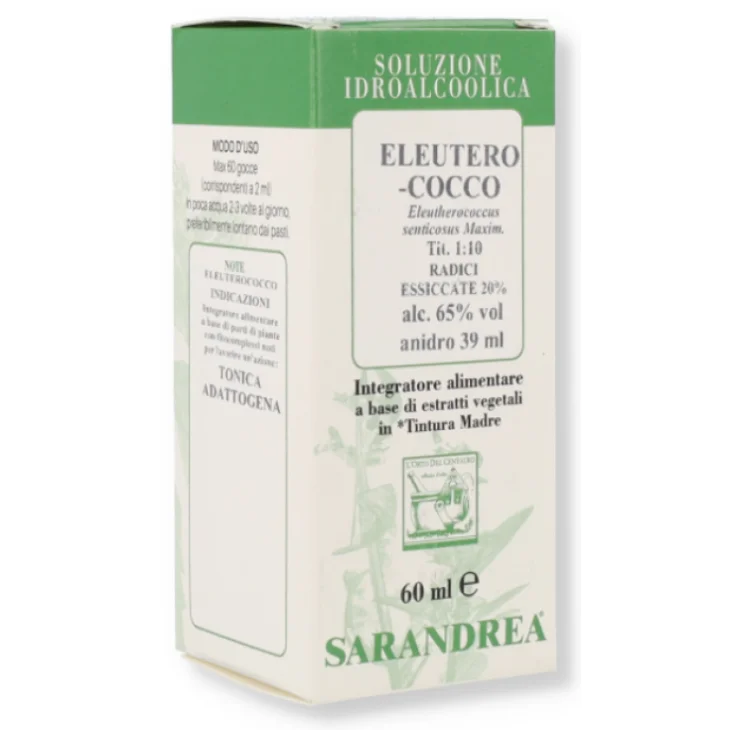 Eleuterococco Tintura madre in gocce 60 ml