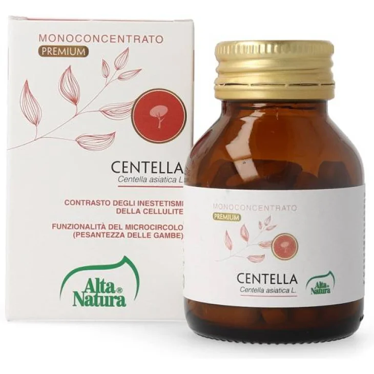 Alta Natura Centella Asiatica Integratore per il microcircolo 45 Compresse