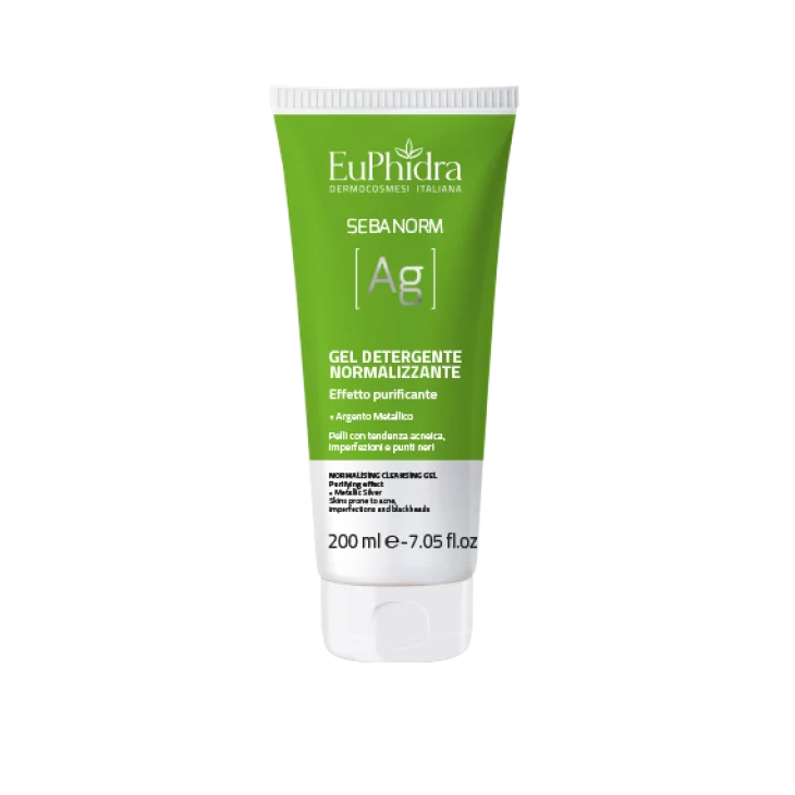 Euphidra Sebanorm AG Gel Detergente Normalizzante 200 ml