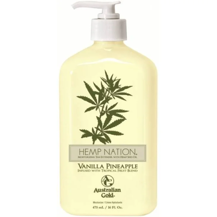 AUSTRALIAN GOLD HEMP NATION VANILLA PINEAPPLE BODY LOTION 535 ML