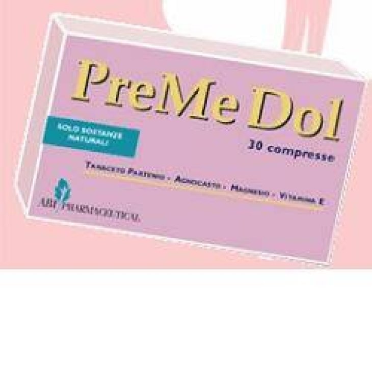 ABI Pharmaceuticals PreMe Dol Integratore per Dolori Mestruali 30 compresse