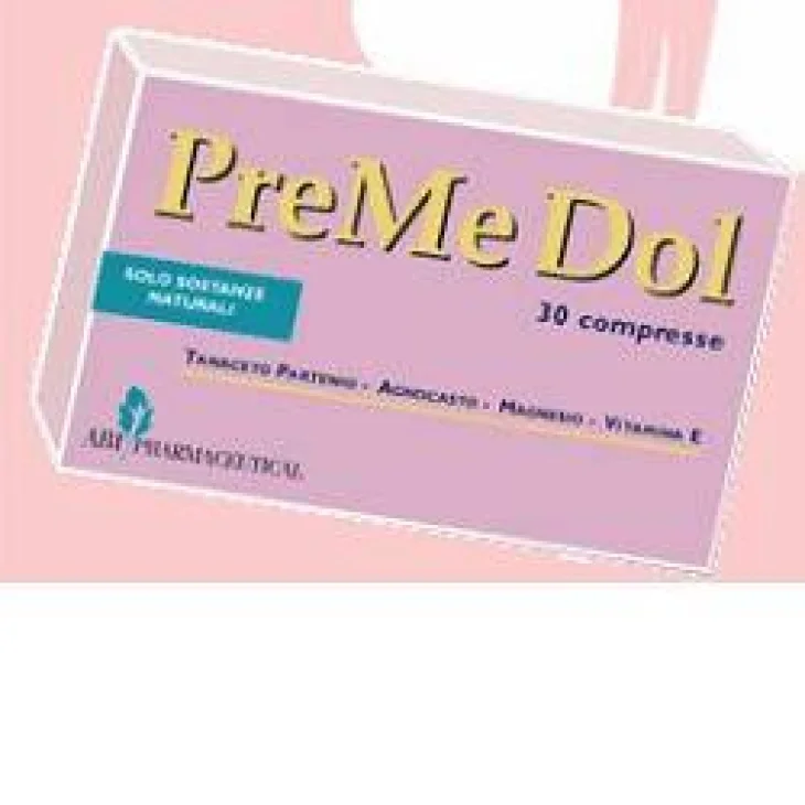 ABI Pharmaceuticals PreMe Dol Integratore per Dolori Mestruali 30 compresse