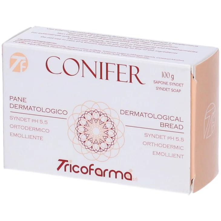 Conifer Pane Dermatologico Detergente Emolliente Pelle Delicata 100 g