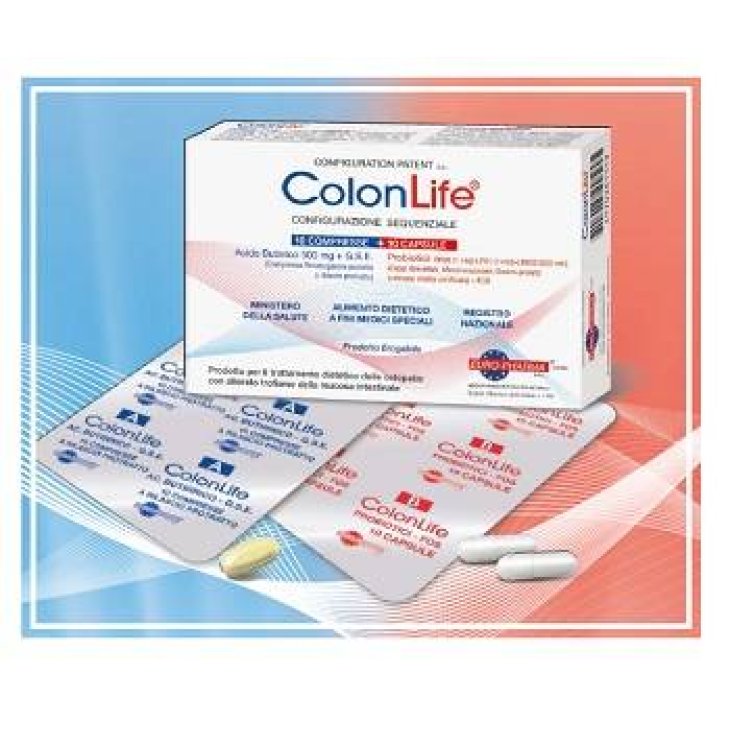 Colonlife per trattamento coleopatie 10 compresse + 10 capsule