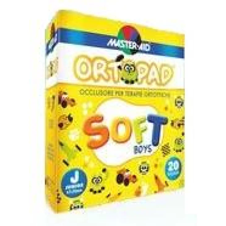 Master Aid Ortopad Soft Boys Cerotto oculare per bambini 20 pezzi