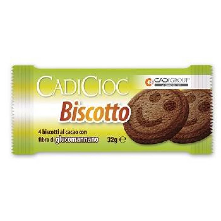 Cadigroup Cadicioc Biscotto al Cacao Dietetico Senza Glutine 4 pezzi