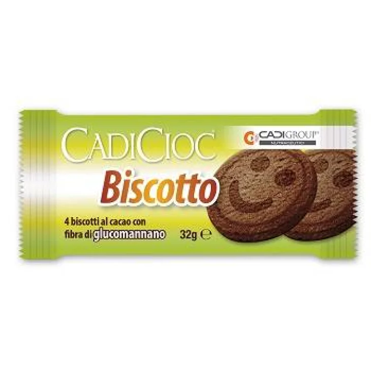 Cadigroup Cadicioc Biscotto al Cacao Dietetico Senza Glutine 4 pezzi