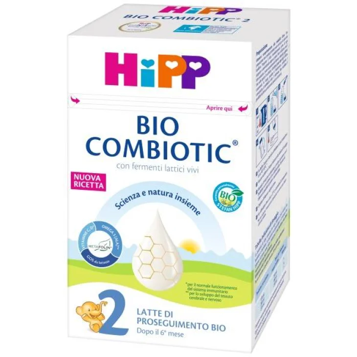 Hipp Bio Combiotic 2 Latte di Proseguimento 600 grammi