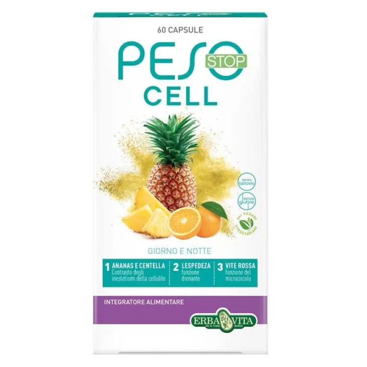 Erba Vita Peso Stop Cell Giorno e Notte 60 Capsule
