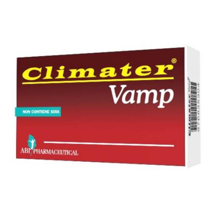 Climater Vamp Integratore per menopausa e ciclo mestruale 20 Compresse
