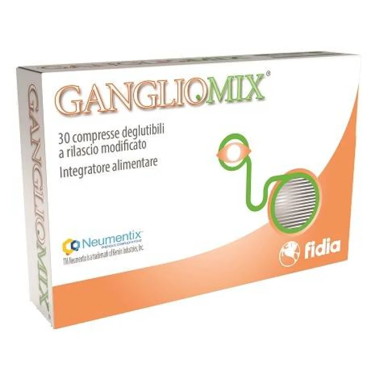 Fidia Gangliomix Integratore Vitaminico contro Stanchezza e fatica 30 compresse