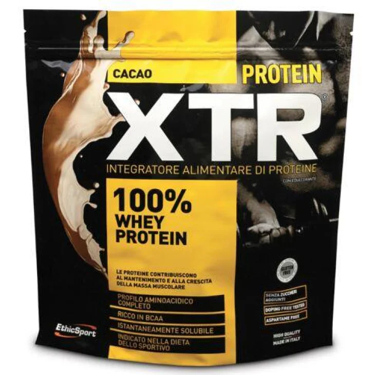 EthicSport Protein XTR Gusto Cacao Integratore proteico 500 g