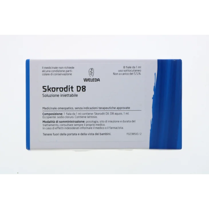 WELEDA SKORODIT D8 8 FIALE DA 1 ML L'UNA