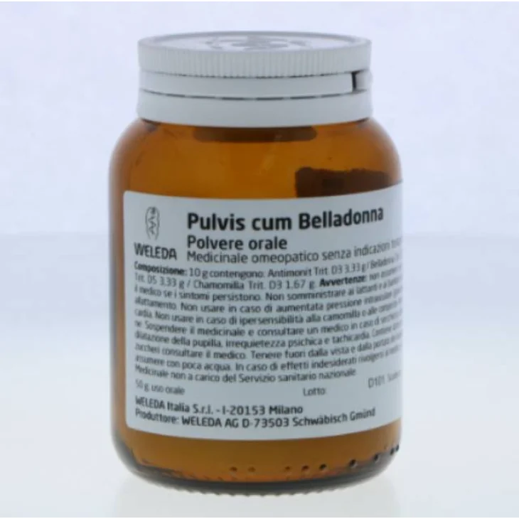Weleda Pulvis Cum Belladonna 50 g
