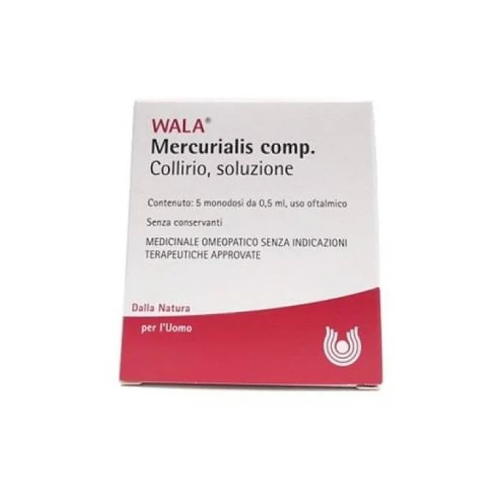 Wala Mercurialis Compositum Collirio 5 Monodosi da 5 ml