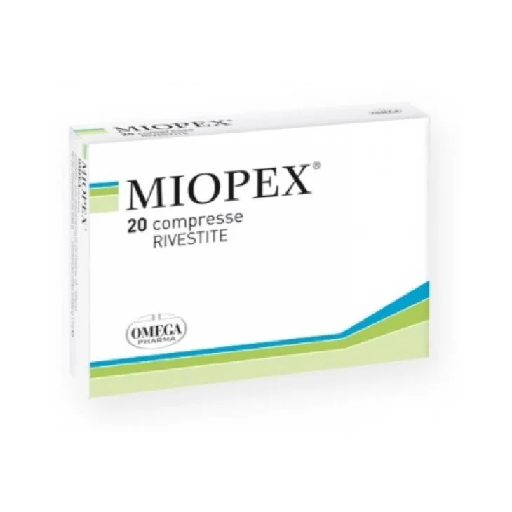 Miopex per il benessere dell'occhio 20 Compresse