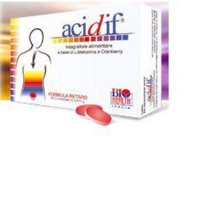 Acidif Integratore per il benessere delle vie urinarie 30 compresse