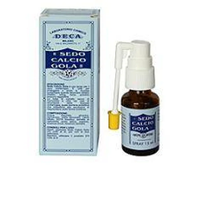 Sedo Calcio Gola Spray per il benessere della gola 15 ml
