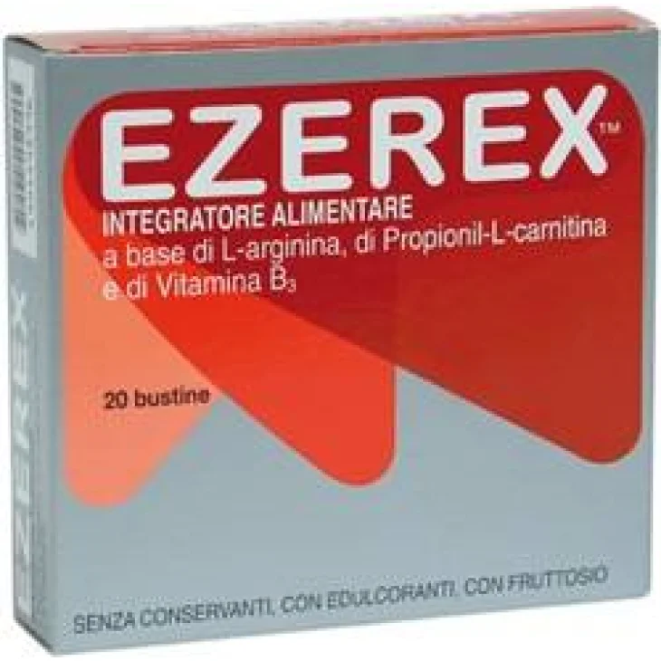 Ezerex Integratore contro la stanchezza fisica e mentale 20 Bustine