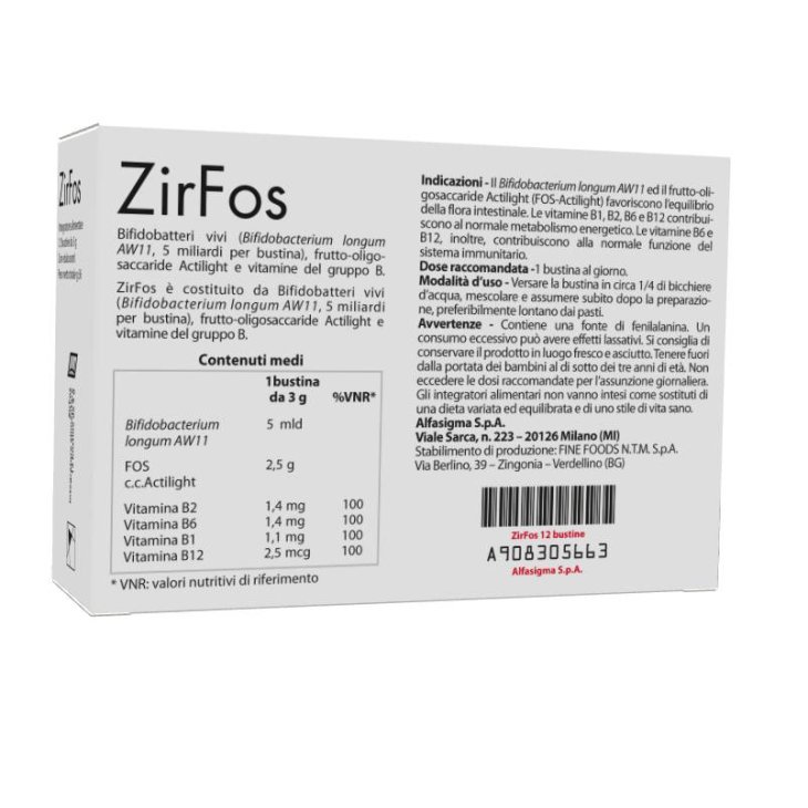 Alfasigma Zir Fos 12 Bustine
