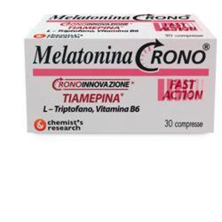 Melatonina Crono Integratore per il Sonno 1Mg 30 Compresse