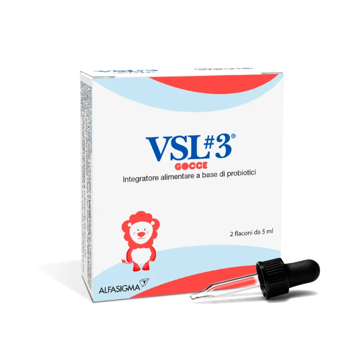 VSL Integratore per l'Equilibrio della Flora Intestinale Gocce 10 ml
