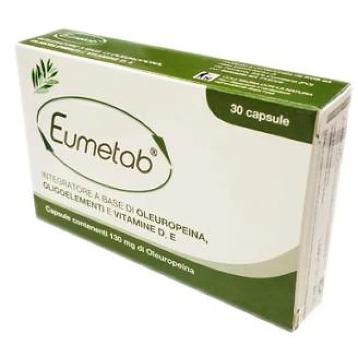Eumetab Integratore per insorgenza diabete 30 Capsule