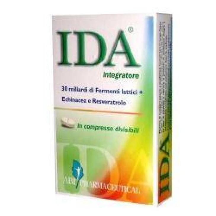 IDA Integratore di fermenti lattici 12 compresse orosolubili