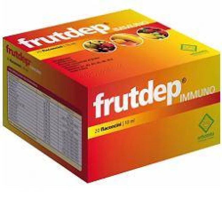 Erbozeta Frutdep Immuno per il sistema immunitario 20 Flaconcini da 10 ml