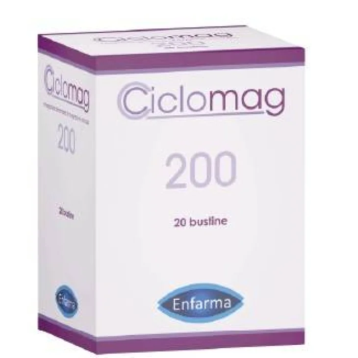Ciclomag Integratore Magnesio e Potassio 20 Bustine