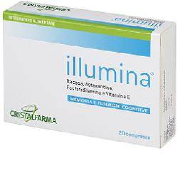 CristalFarma Illumina Integratore per le funzioni cognitive 20 compresse
