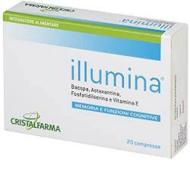 CristalFarma Illumina Integratore per le funzioni cognitive 20 compresse