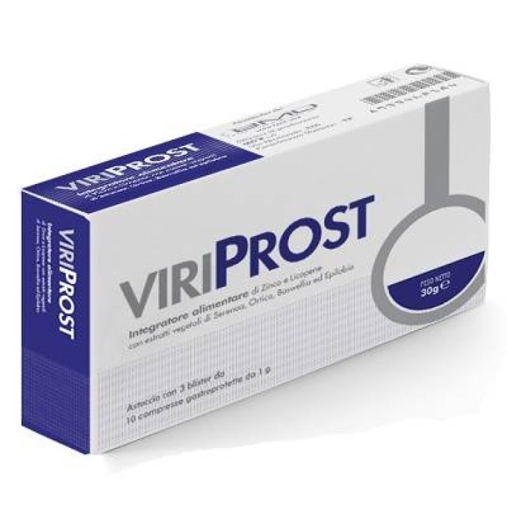 B.M.D. Viriprost Integratore Funzionalità Prostata 30 compresse