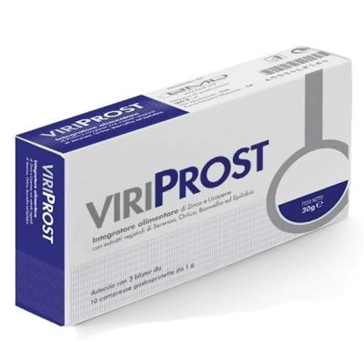 B.M.D. Viriprost Integratore Funzionalità Prostata 30 compresse