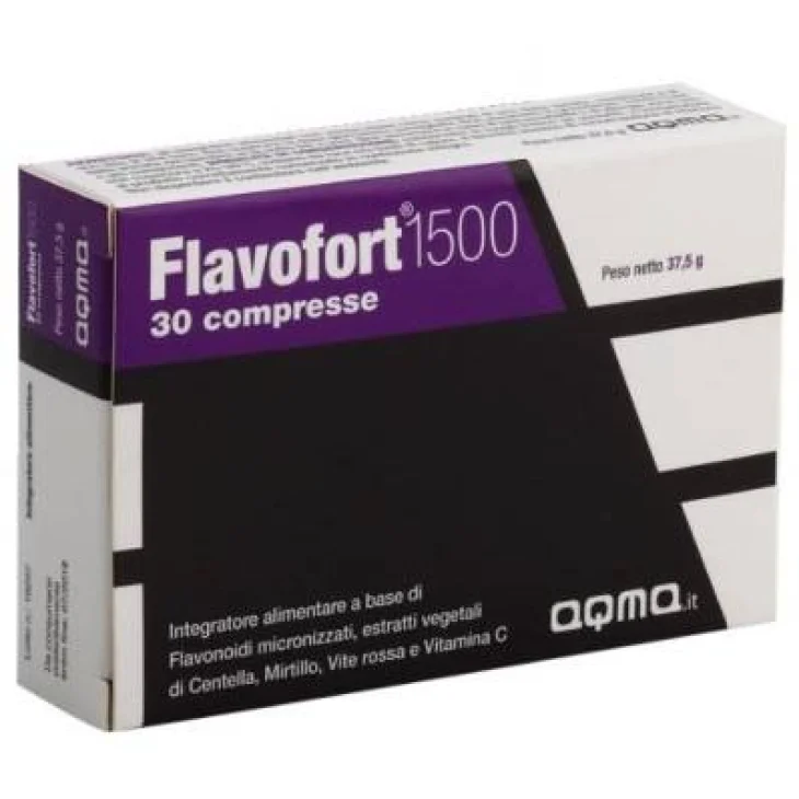 Flavofort 1500 Integratore antiossidante per il microcircolo 30 Compresse