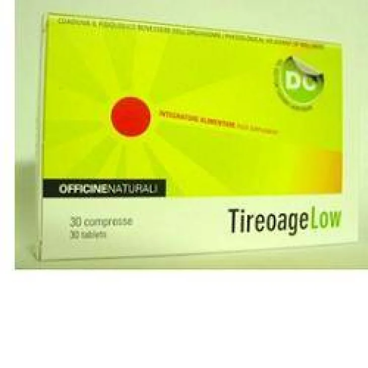 Tireoage Low per il riequilibrio metabolico 30 compresse