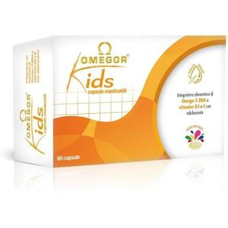 Omegor Kids Integratore Vitaminico 60 capsule masticabili