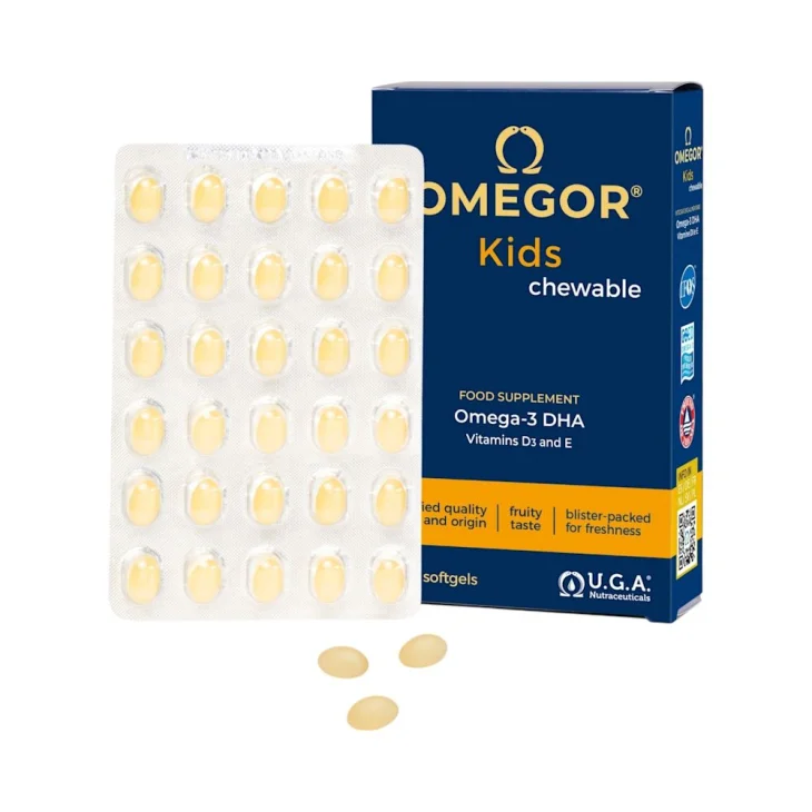 Omegor Kids Integratore Vitaminico 60 capsule masticabili