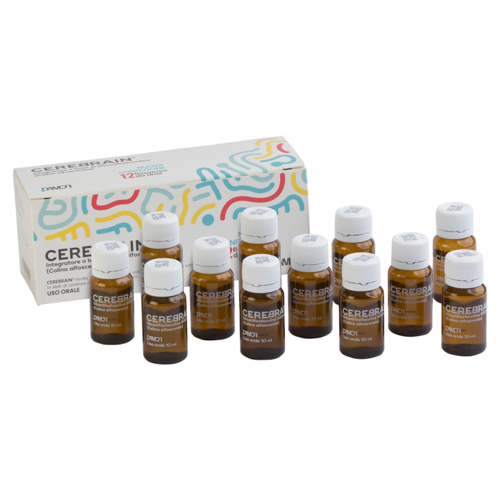 Cerebrain Integratore Sistema Nervoso e Memoria 12 flaconcini da 10 ml