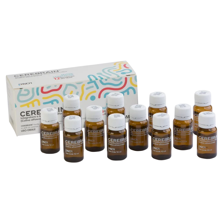 Cerebrain Integratore Sistema Nervoso e Memoria 12 flaconcini da 10 ml