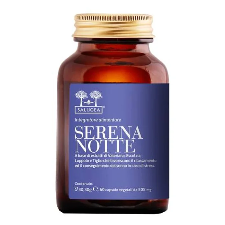Salugea Serena Notte Integratore per favorire il sonno 60 Capsule